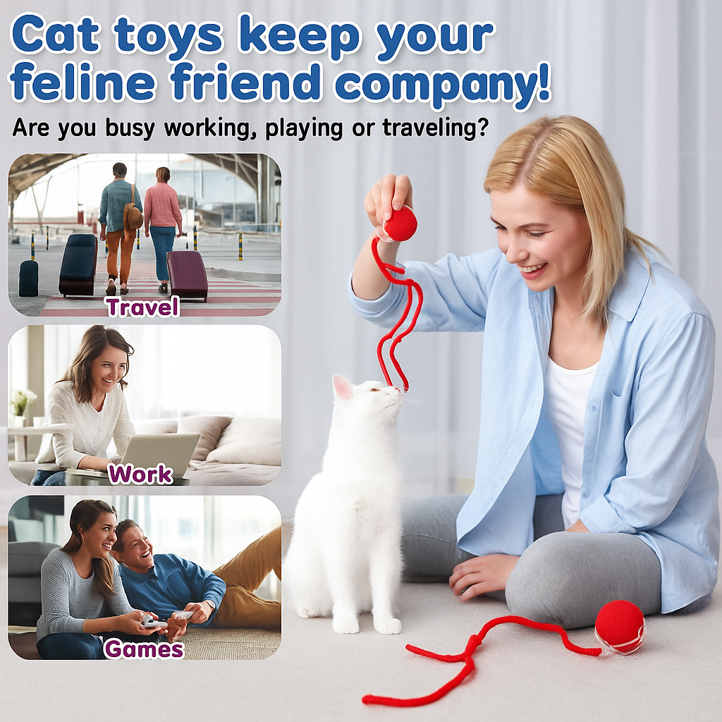 🎾 GlowRoll™ – The Ultimate USB Pet Play Ball