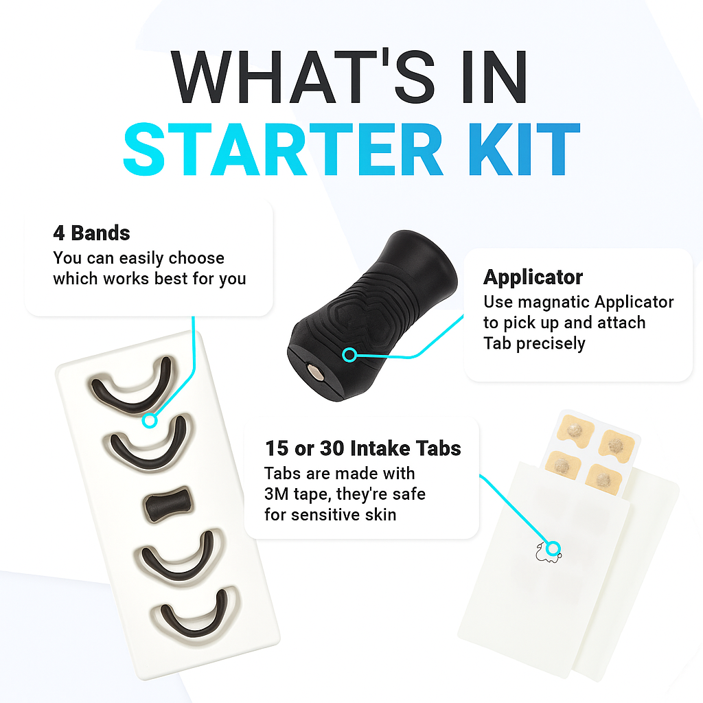 😴 SnoreLess™ AirFlow Kit – Breathe Better.