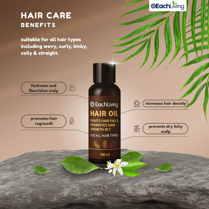 Hair Regrowth Oil & Hair growth Shampoo (Free)