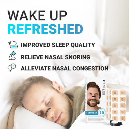 😴 SnoreLess™ AirFlow Kit – Breathe Better.