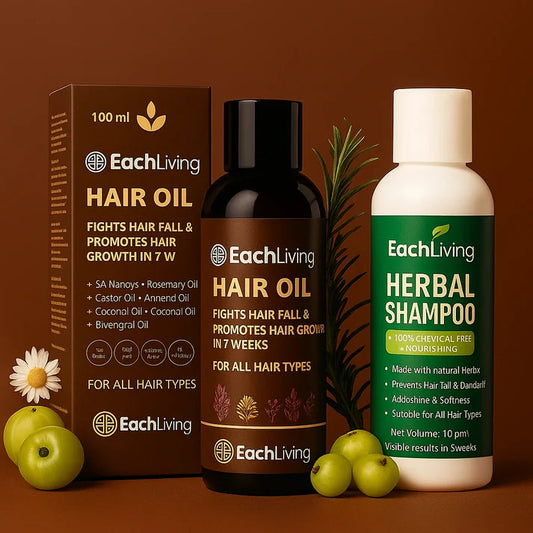 Hair Regrowth Oil & Hair growth Shampoo (Free)