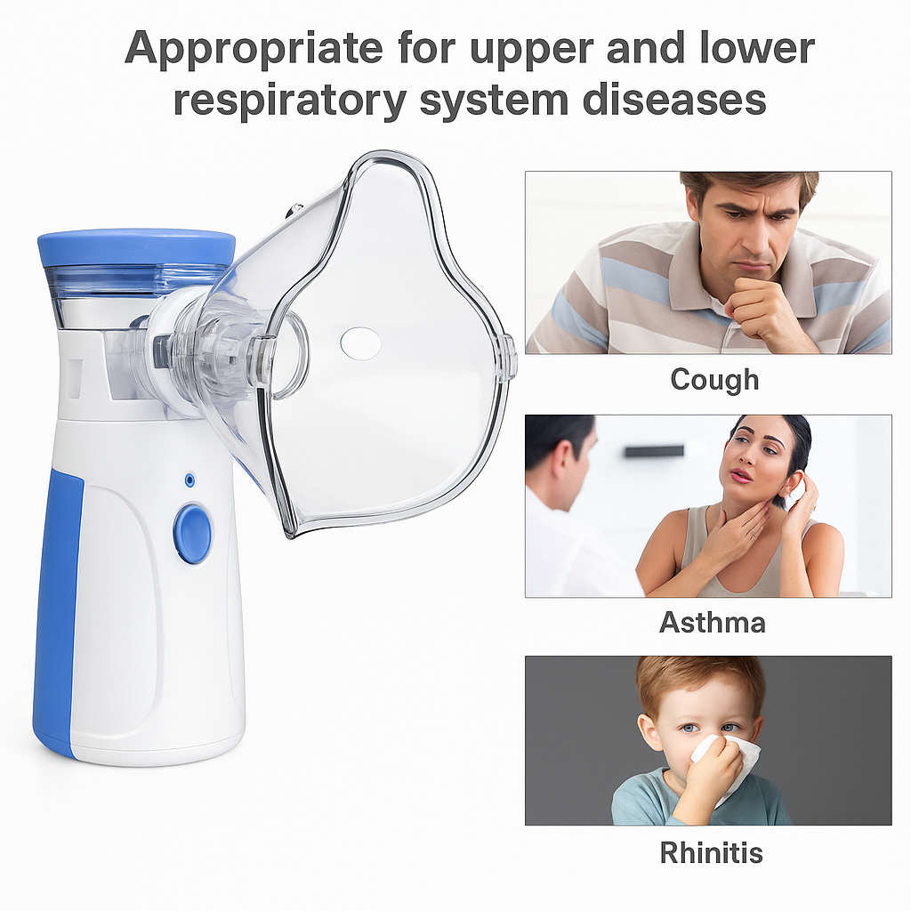 🌿 PureBreath™ Cloud Therapy Device – Gentle Mist Care for Kids & Adults