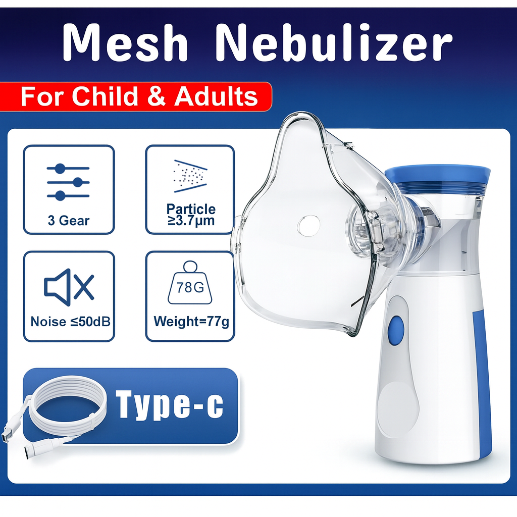 🌿 PureBreath™ Cloud Therapy Device – Gentle Mist Care for Kids & Adults