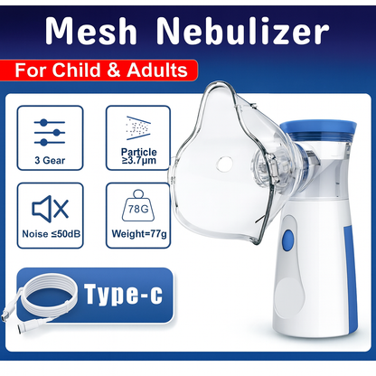 🌿 PureBreath™ Cloud Therapy Device – Gentle Mist Care for Kids & Adults