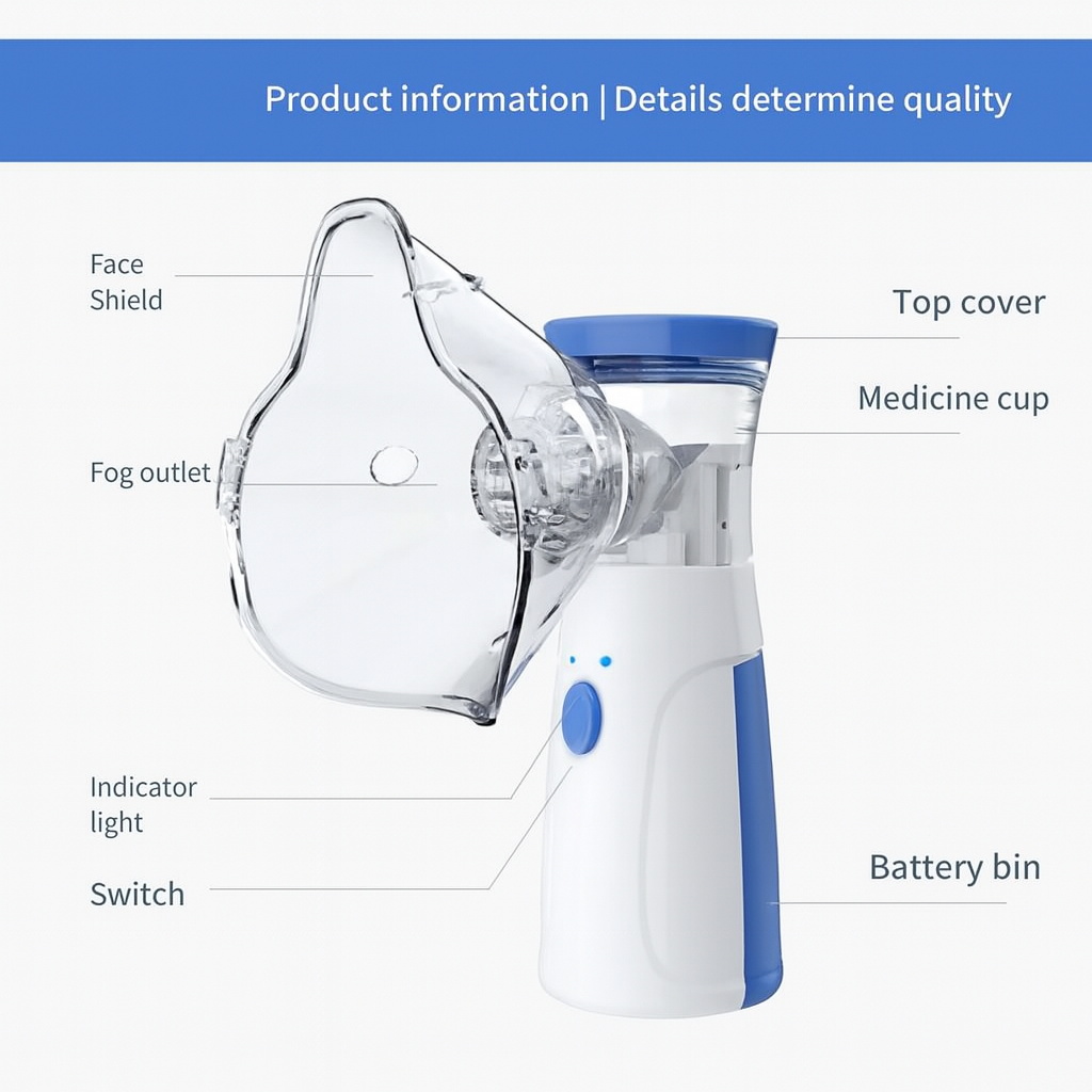 🌿 PureBreath™ Cloud Therapy Device – Gentle Mist Care for Kids & Adults