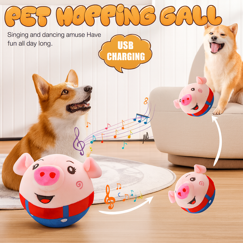 🎵 BounceTail™ Interactive Companion – Movement, Music & Endless Fun!