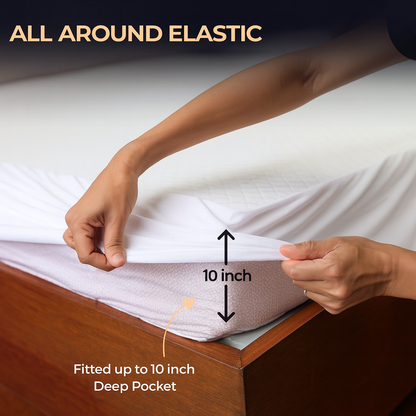 💫  CloudGuard™ Sleep Barrier – Soft, Silent & Spill-Proof Comfort