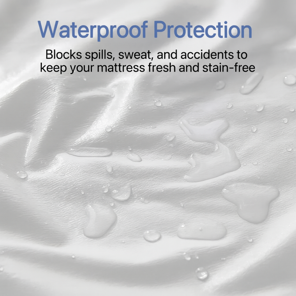 💫  CloudGuard™ Sleep Barrier – Soft, Silent & Spill-Proof Comfort