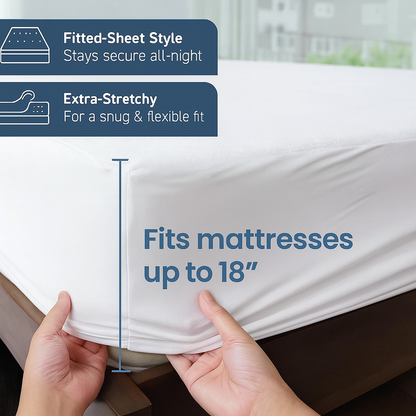 💫  CloudGuard™ Sleep Barrier – Soft, Silent & Spill-Proof Comfort