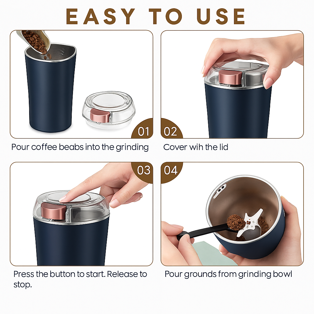 🌶️✨ Fresh Grind, Fresh Taste — Grind Masalas in Seconds!