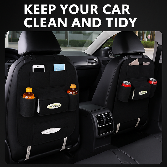 Car Back Seat Storage Organizer PACK of 2