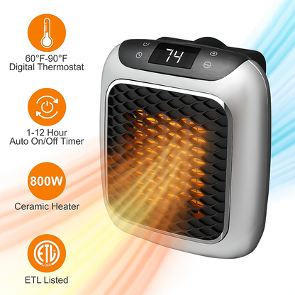 💤 Sleep Warm. Save Space. Stay Cozy All Winter with the Mini Handy Wall Heater. ❄️