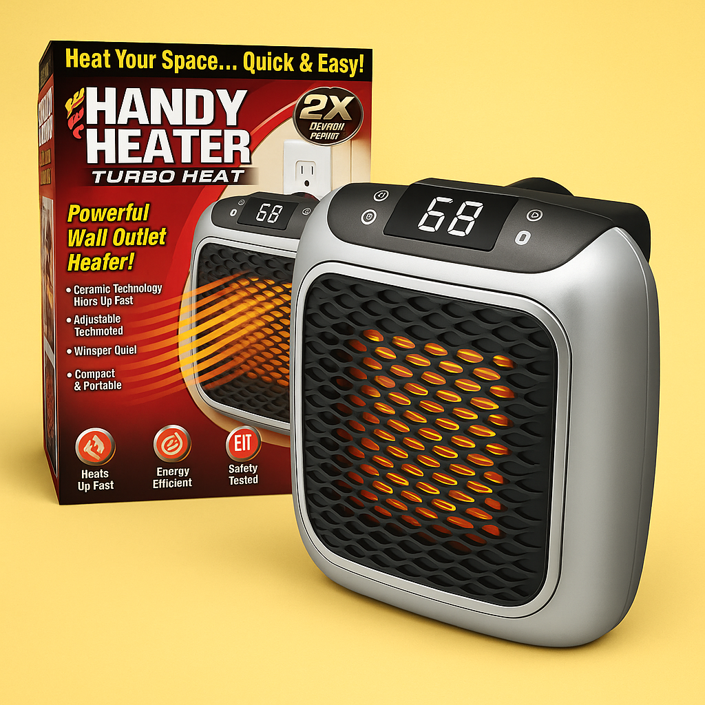 💤 Sleep Warm. Save Space. Stay Cozy All Winter with the Mini Handy Wall Heater. ❄️