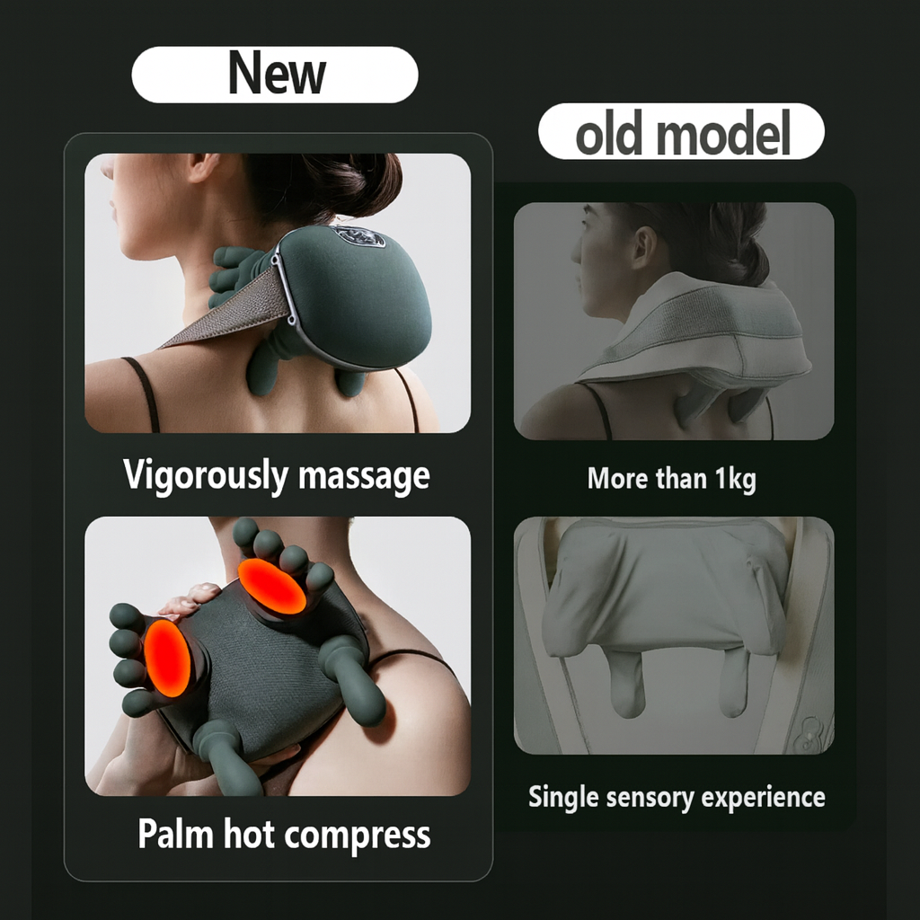 💆‍♀️ RelaxPro™ Heat Therapy System – Deep Relief for Neck, Shoulder & Back