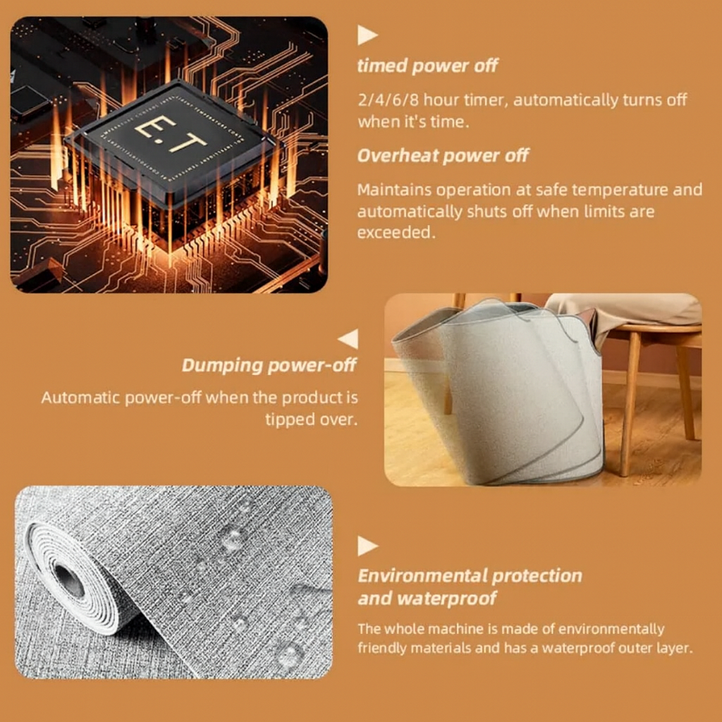 ❄️ CozyZone™ Desk Companion – Your Personal Winter Comfort Zone