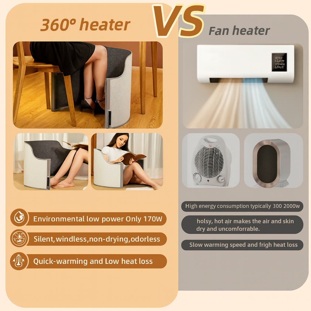 ❄️ CozyZone™ Desk Companion – Your Personal Winter Comfort Zone