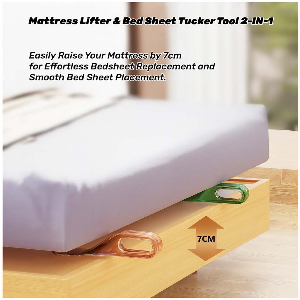 💤 Bed Fixing Brackets (2 Pcs) – No More Shaky Beds! 🔩