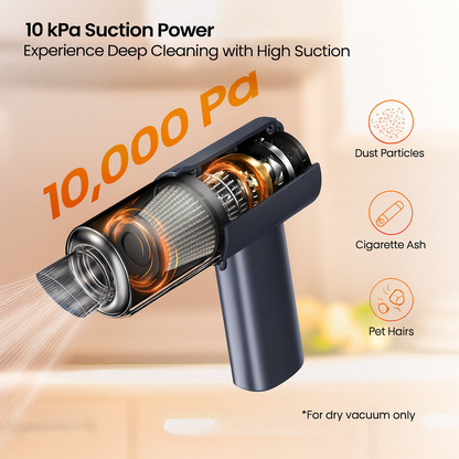 🚗💨 Wireless Car Vacuum – Super Suction & Cordless