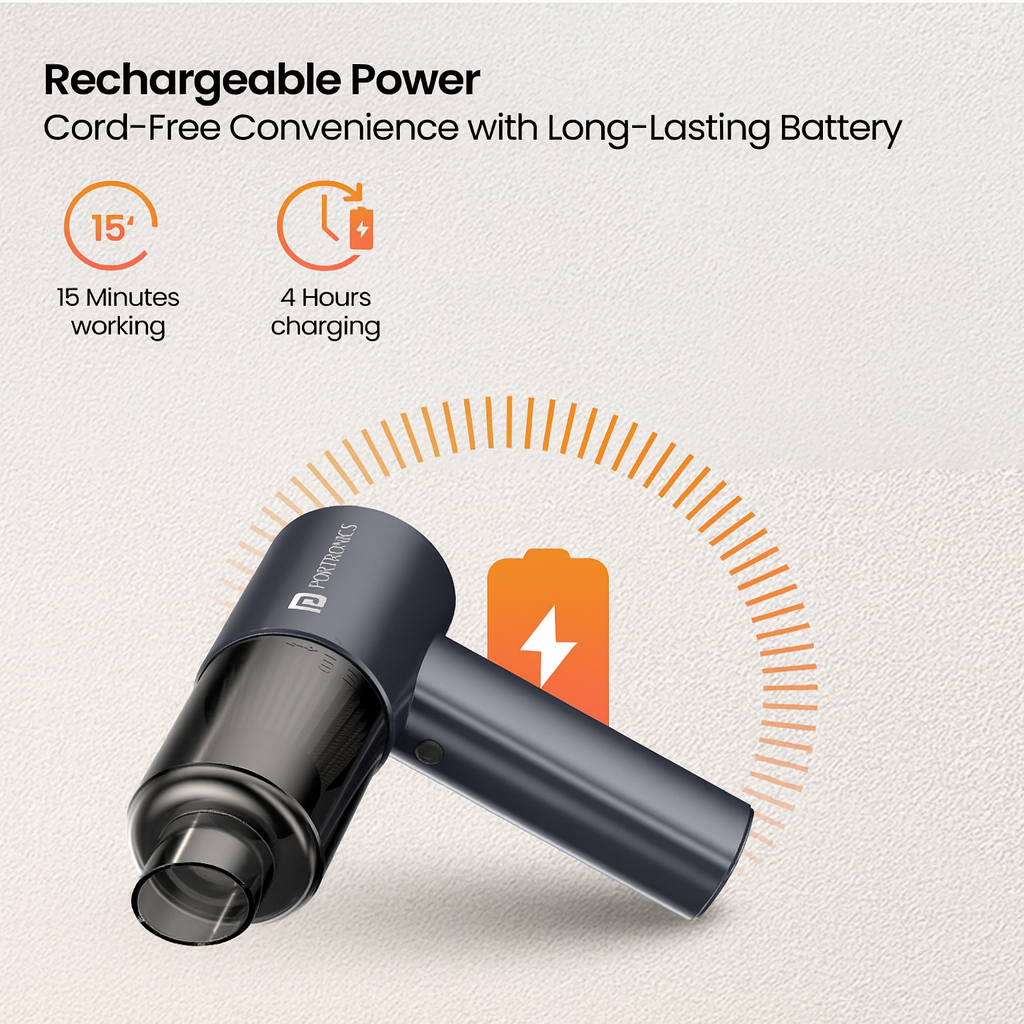 🚗💨 Wireless Car Vacuum – Super Suction & Cordless