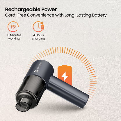 🚗💨 Wireless Car Vacuum – Super Suction & Cordless