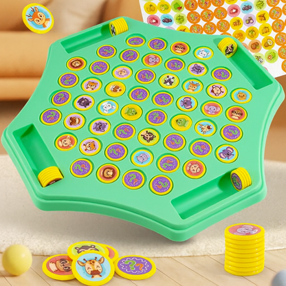 🐵 FlipMatch™ – Fun Animal & Fruit Memory Game for Kids 🧠✨