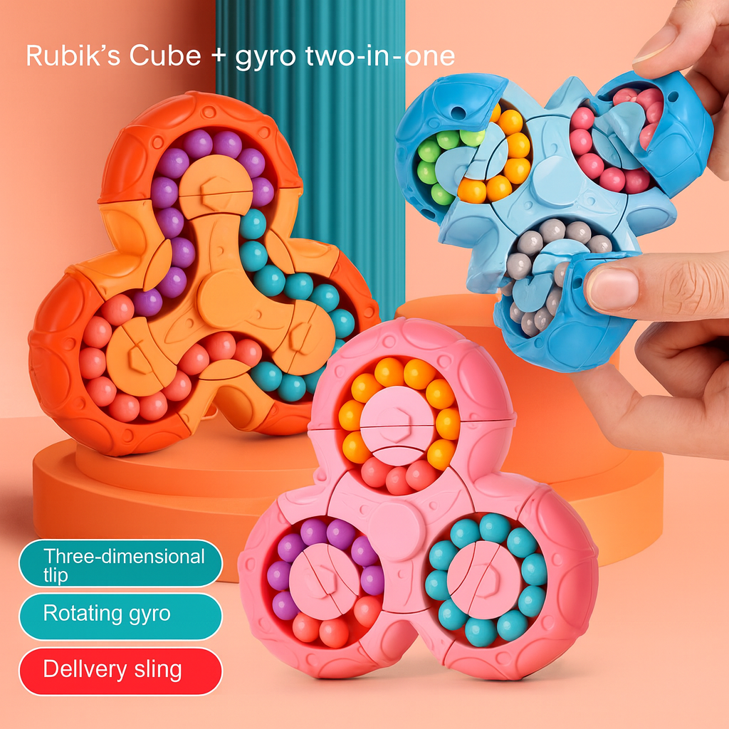 ✨ Magic Bean Puzzle Toy – Fun, Stress Relief & Brain Teaser! 🧩